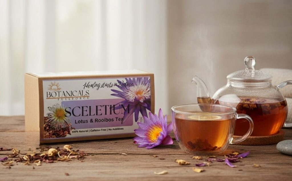 Sceletium, Rooibos and Blue Lotus Tea (15)