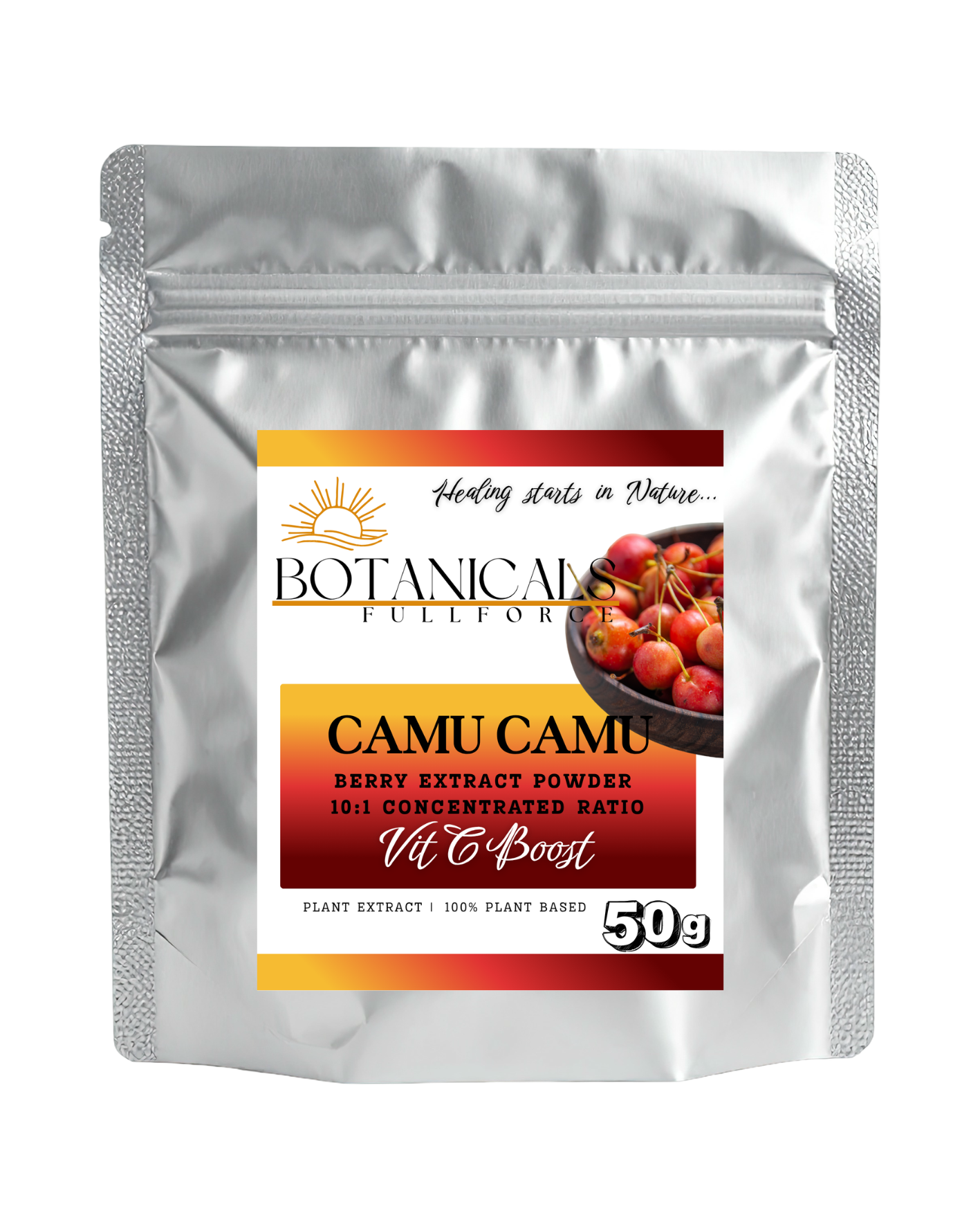 Camu Camu Extract Powder 50g – 10:1 Concentrated Fruit Extract - Image 2